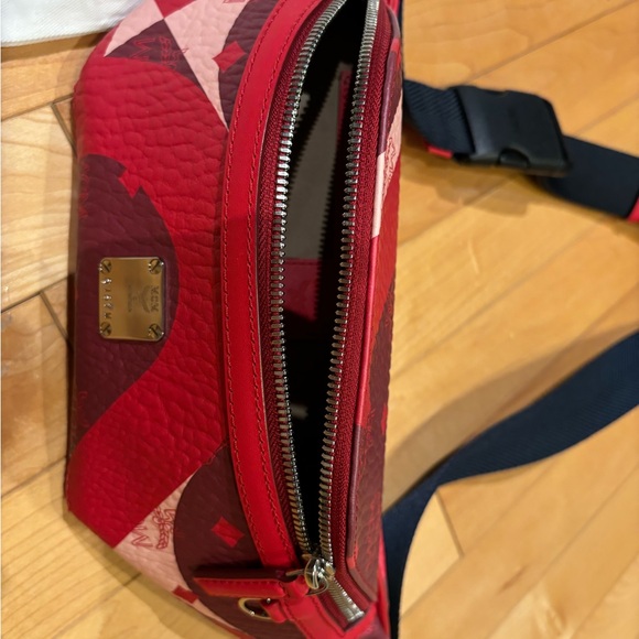 Authentic, brand new, red MCM Crossbody. - Picture 2 of 6